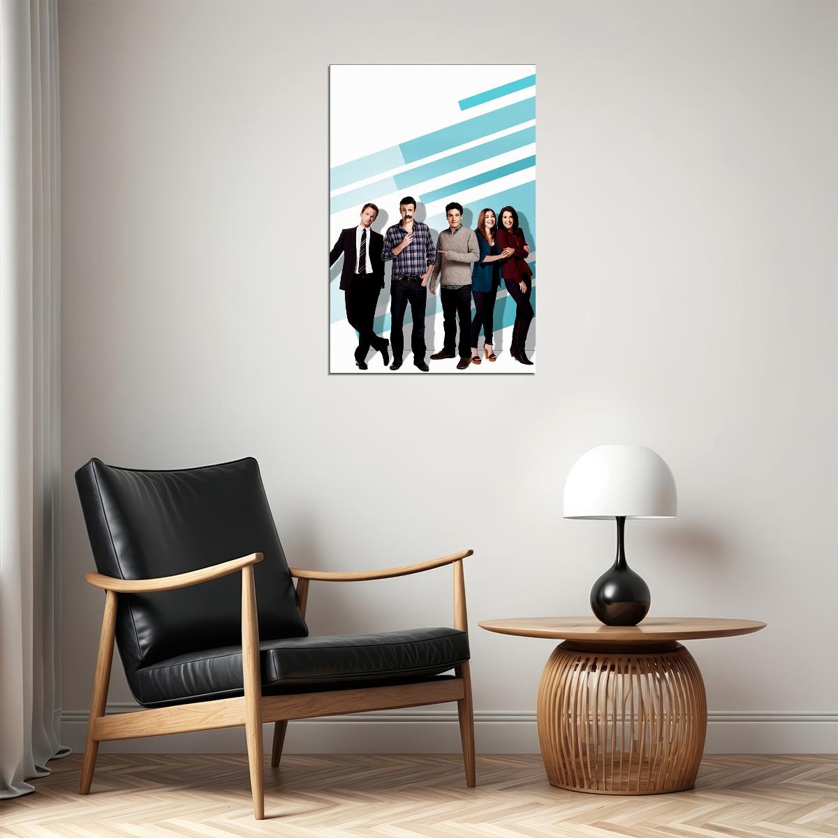 How I Met Your Mother Tv Series Show Actor Comedy Poster Wall Art Print Home Wall Decor - xonomax