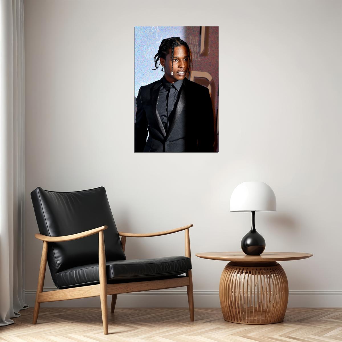 Asap Rocky Long Live Rap Hip Hop Music Album Poster Wall Art Print Home Wall Decor - xonomax