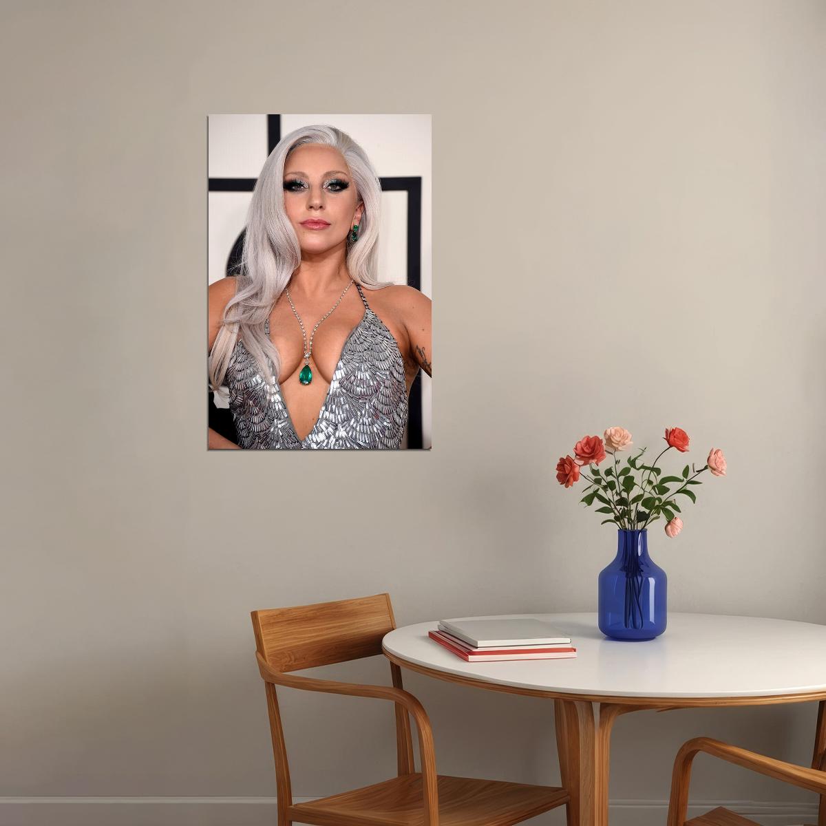 Lady Gaga Rap Music Singer Super Star Sexy Girl Poster Wall Art Print Home Wall Decor - xonomax