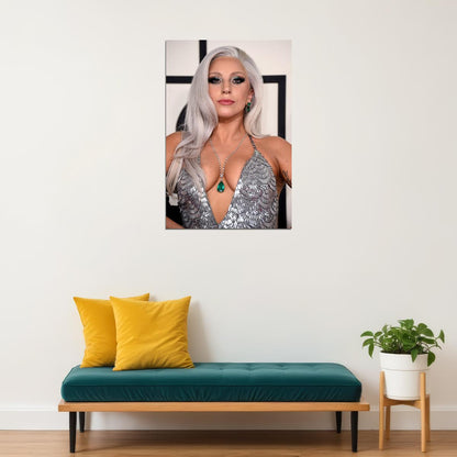 Lady Gaga Rap Music Singer Super Star Sexy Girl Poster Wall Art Print Home Wall Decor - xonomax