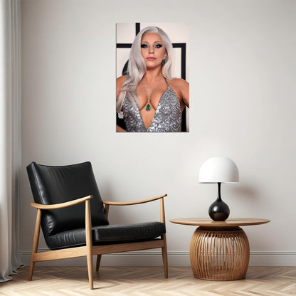 Lady Gaga Rap Music Singer Super Star Sexy Girl Poster Wall Art Print Home Wall Decor - xonomax