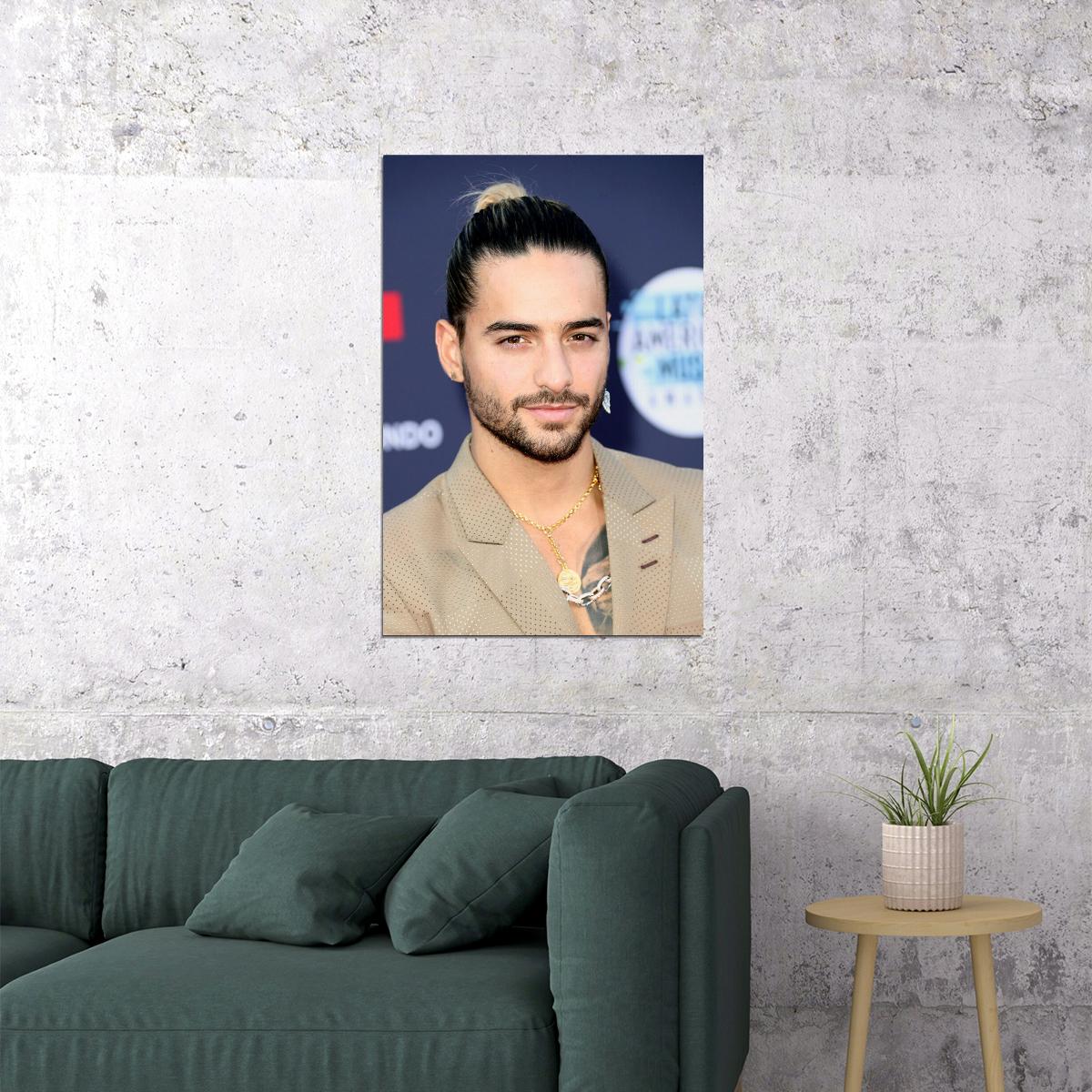 Maluma Music Singer Star Fashion Musician Poster Wall Art Print Home Wall Decor - xonomax