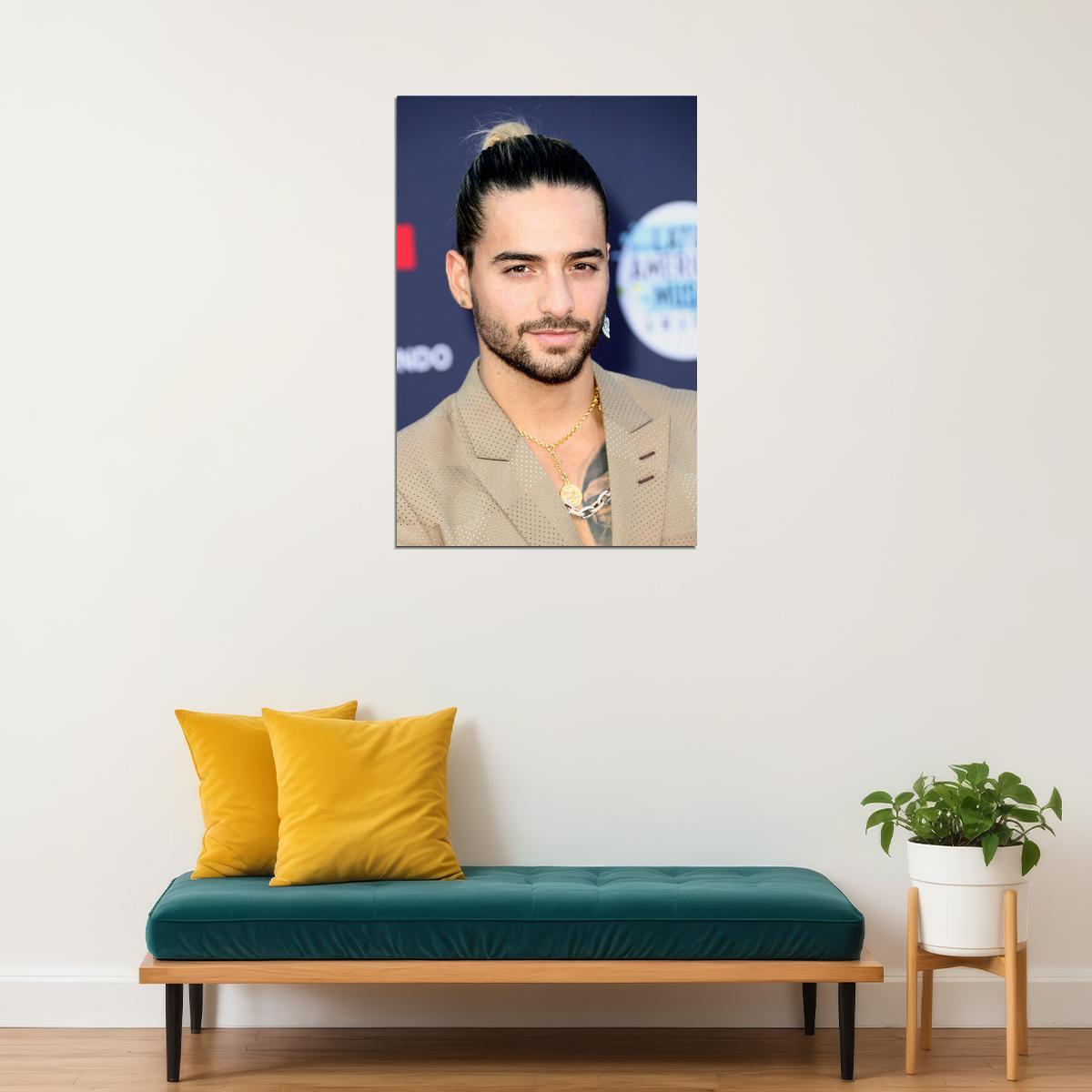 Maluma Music Singer Star Fashion Musician Poster Wall Art Print Home Wall Decor - xonomax