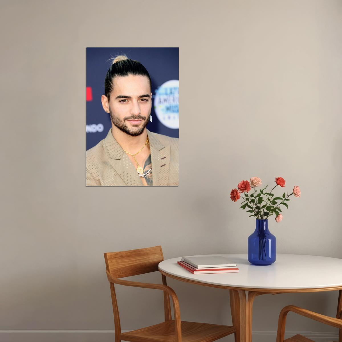 Maluma Music Singer Star Fashion Musician Poster Wall Art Print Home Wall Decor - xonomax