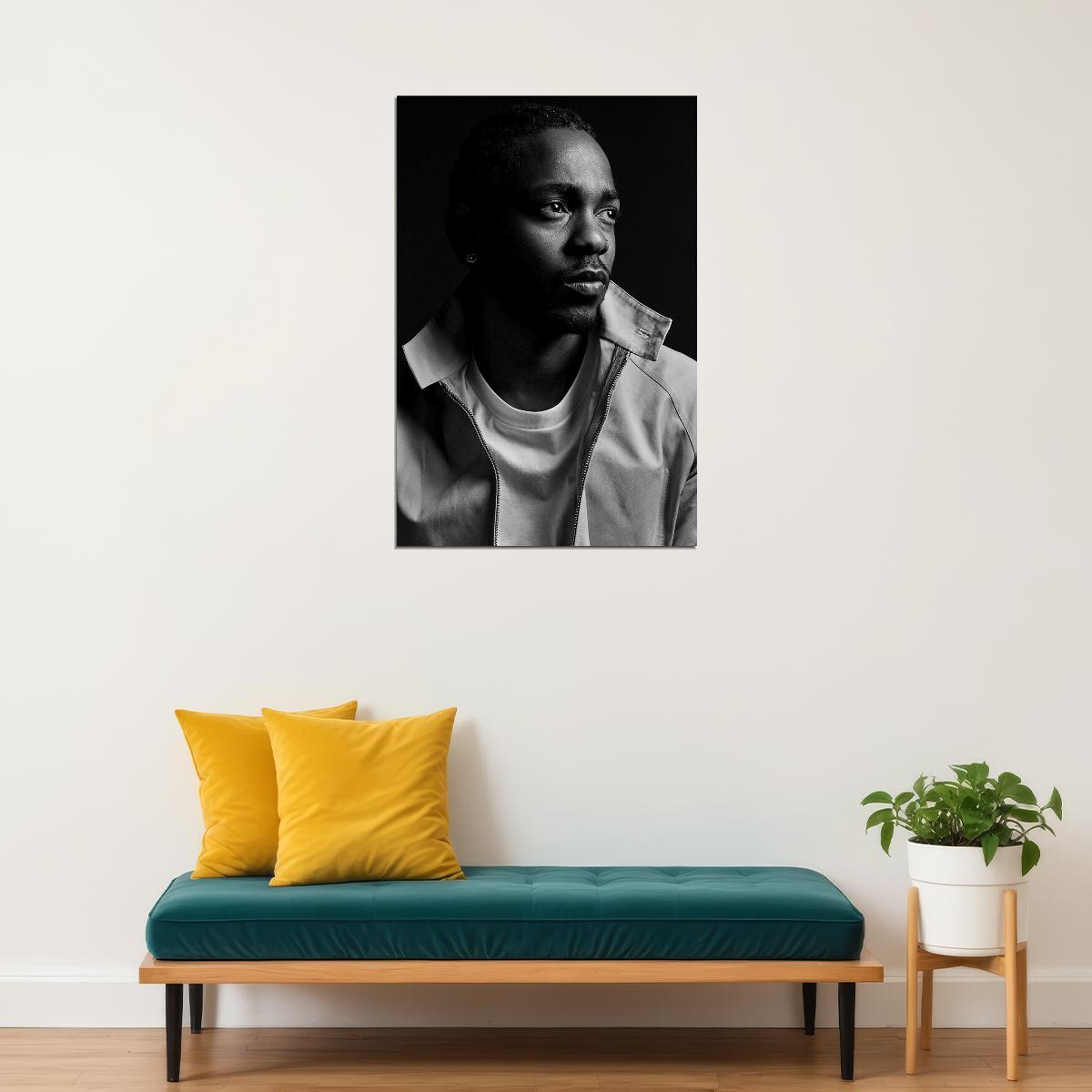 Kendrick Lamar Rap Music Singer Poster Wall Art Print Home Wall Decor - xonomax