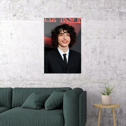 Finn Wolfhard Tv Series Show Child Star Musician Poster Wall Art Print Home Wall Decor - xonomax