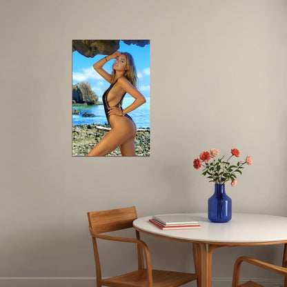 Kate Upton Sexy Model Star Actress Picture Poster Wall Art Print Home Wall Decor - xonomax