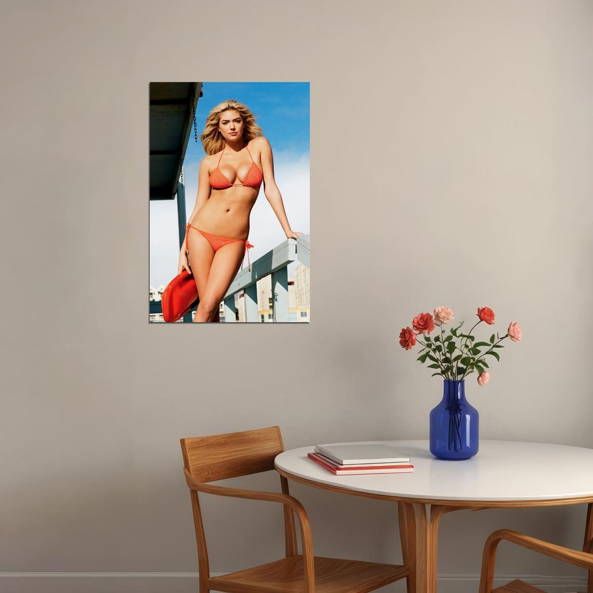 Kate Upton Sexy Model Star Actor Poster Wall Art Print Home Wall Decor - xonomax