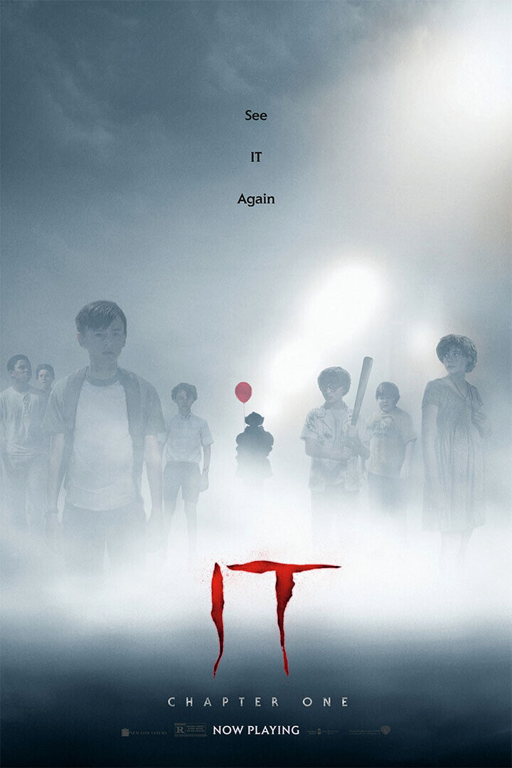 It Chapter 2 Two Movie Stephen King Horror 2019 Poster Wall Art Print Home Wall Decor - xonomax