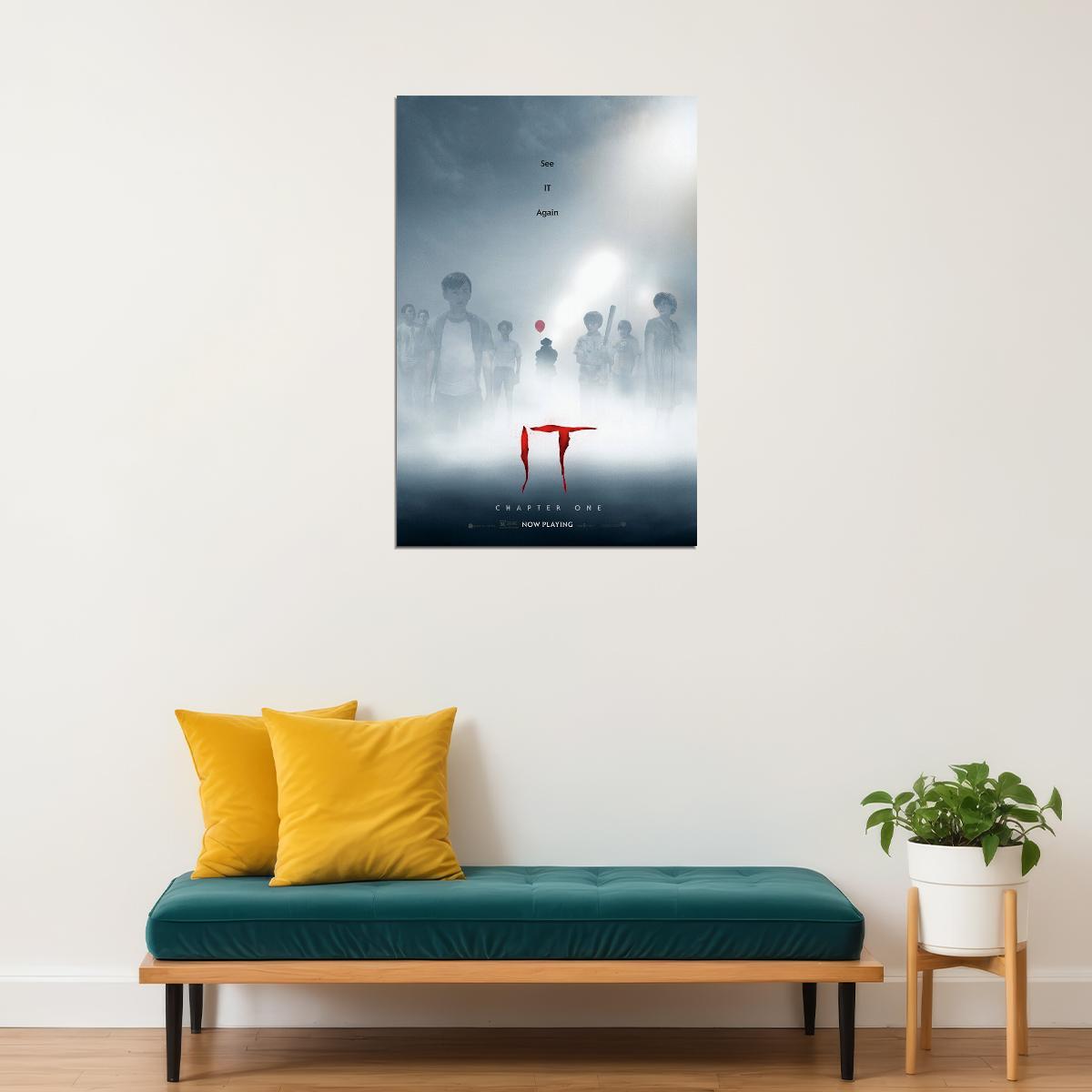 It Chapter 2 Two Movie Stephen King Horror 2019 Poster Wall Art Print Home Wall Decor - xonomax