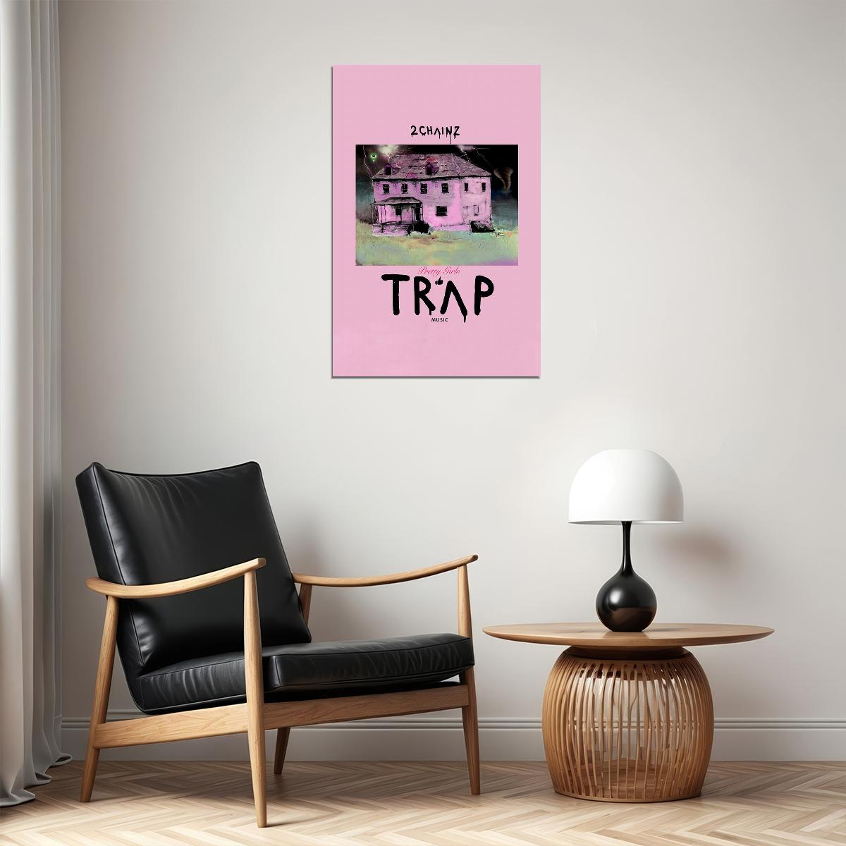 2 Chainz Pretty Girls Like Trap Music 2019 Singer Poster Wall Art Print Home Wall Decor - xonomax
