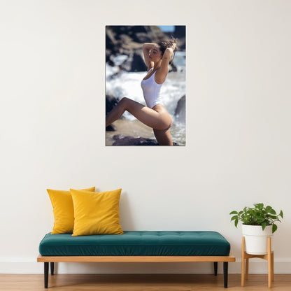 Alexis Ren Sexy Model Hot Girl Star Fashion Poster Wall Art Print Home Wall Decor - xonomax