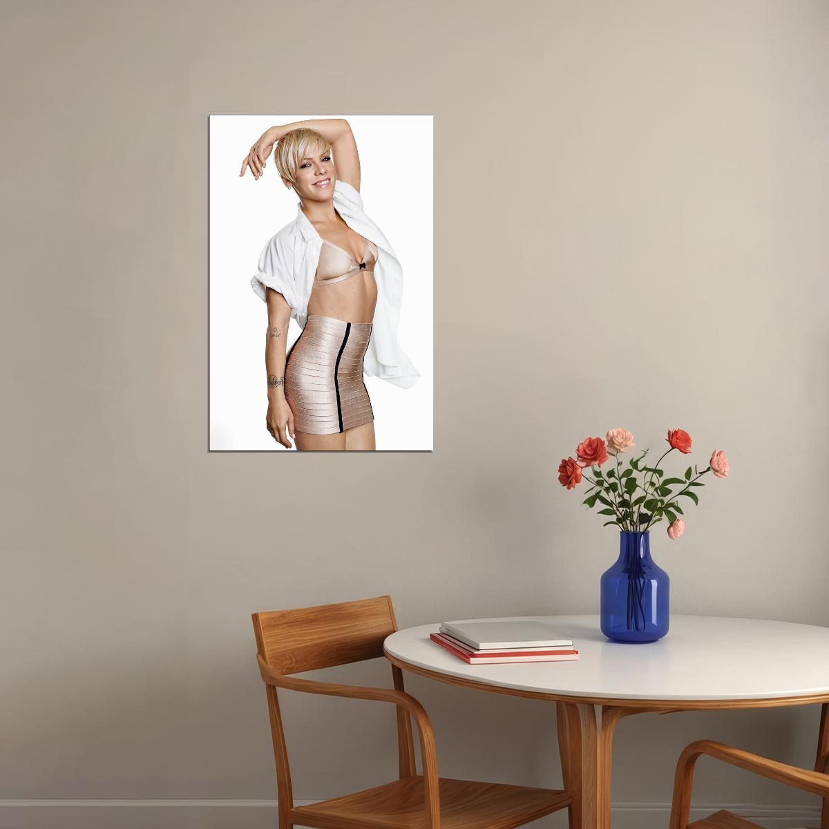 Alecia Beth Moore Pink Pink Music Singer Star Poster Wall Art Print Home Wall Decor - xonomax