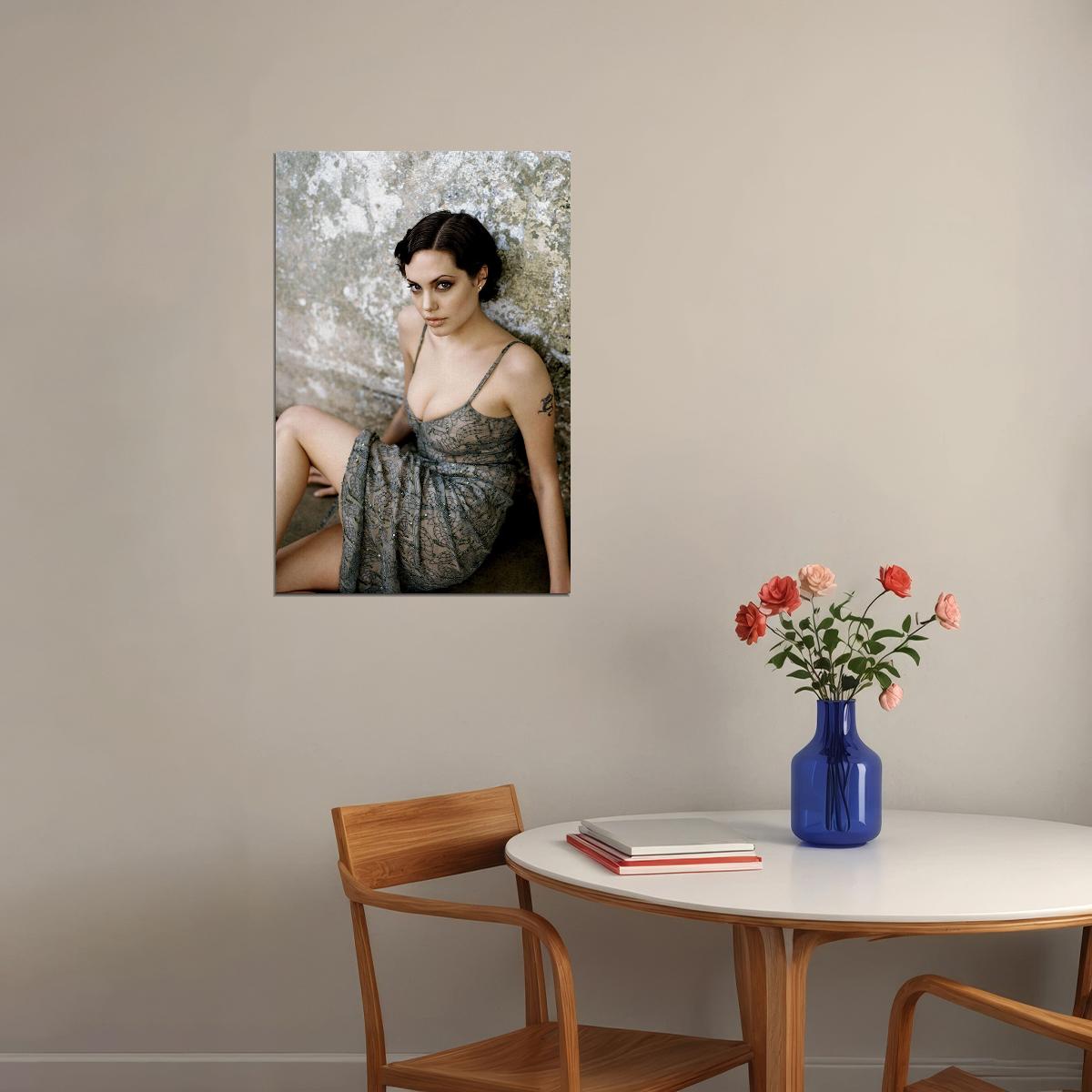 Angelina Jolie Hot Sexy Movie Star Actress Model Poster Wall Art Print Home Wall Decor - xonomax
