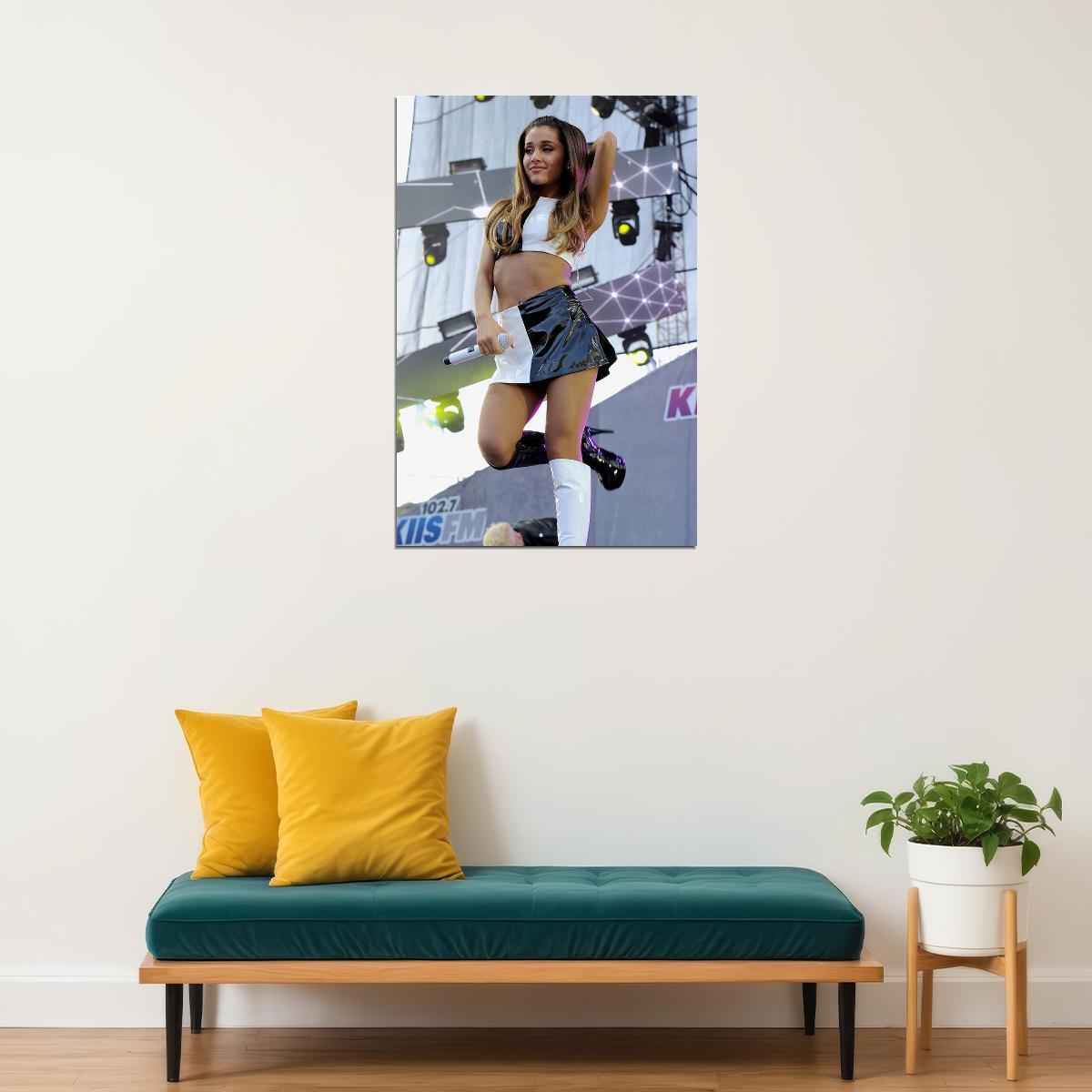 Ariana Grande Music Singer Star Sexy Songwriter Girl Poster Wall Art Print Home Wall Decor - xonomax