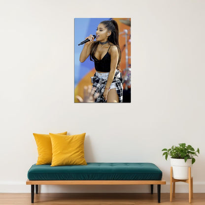 Ariana Grande Music Singer Star Sexy Girl Poster Wall Art Print Home Wall Decor - xonomax