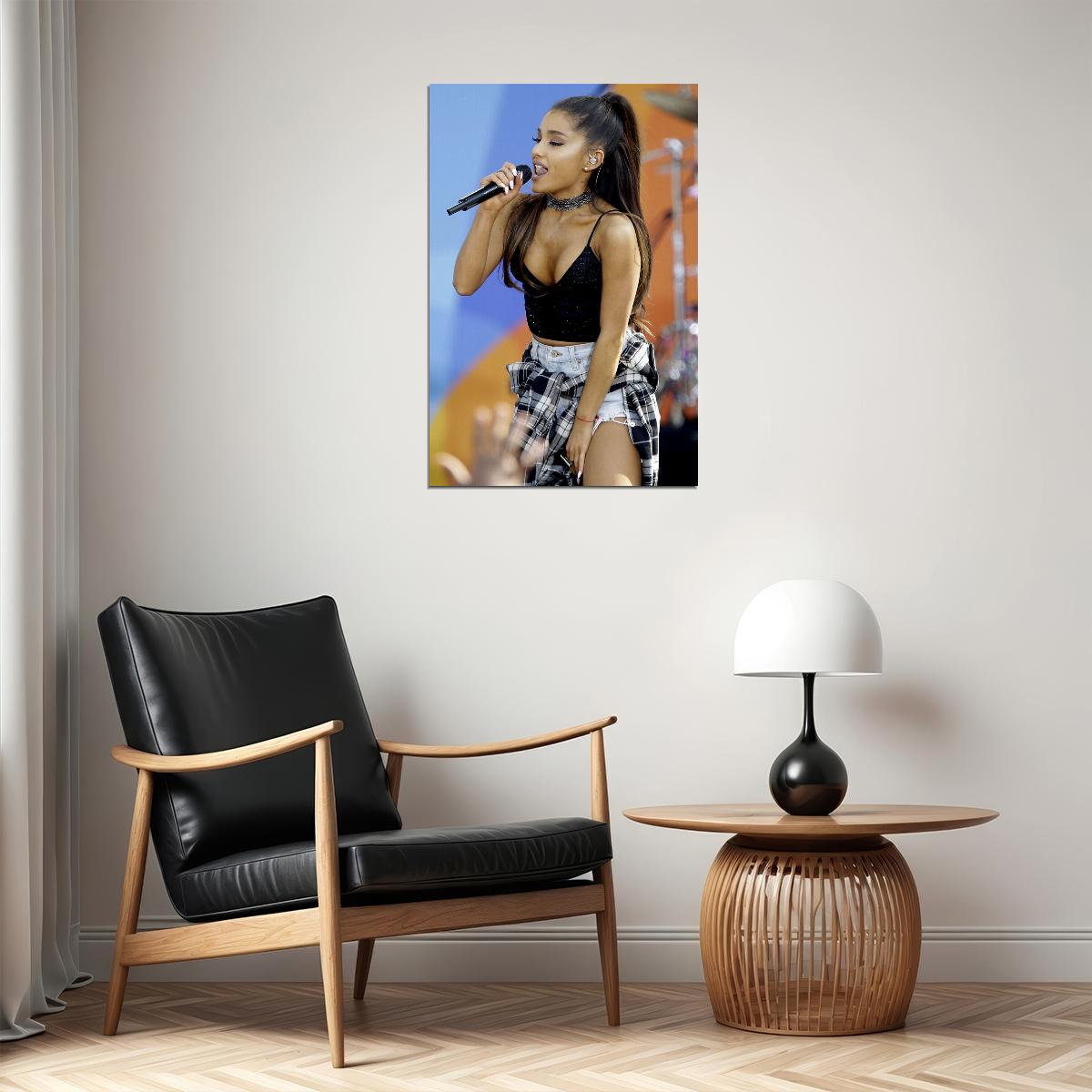 Ariana Grande Music Singer Star Sexy Girl Poster Wall Art Print Home Wall Decor - xonomax