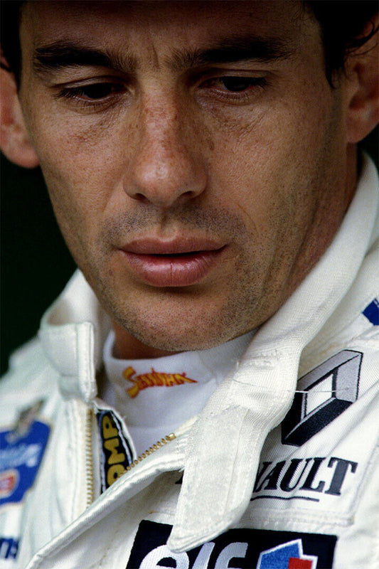 Ayrton Senna F1 Super Racing Car Super Star Poster Wall Art Print Home Wall Decor - xonomax