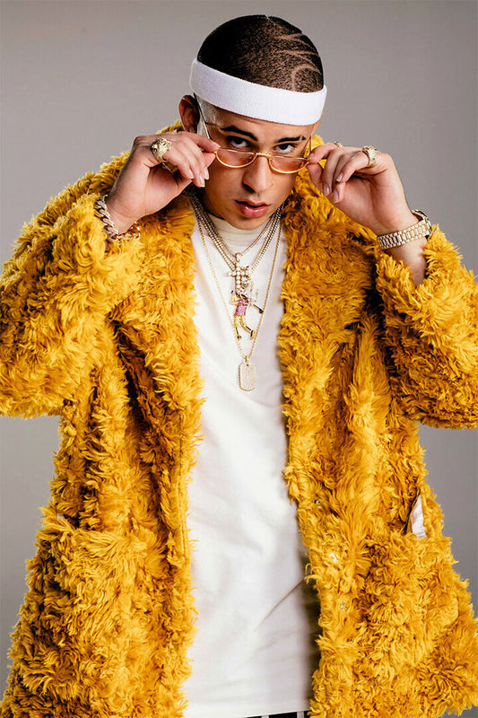 Bad Bunny 2018 Tour Trap Rap Music Singer Star Poster Wall Art Print Home Wall Decor - xonomax