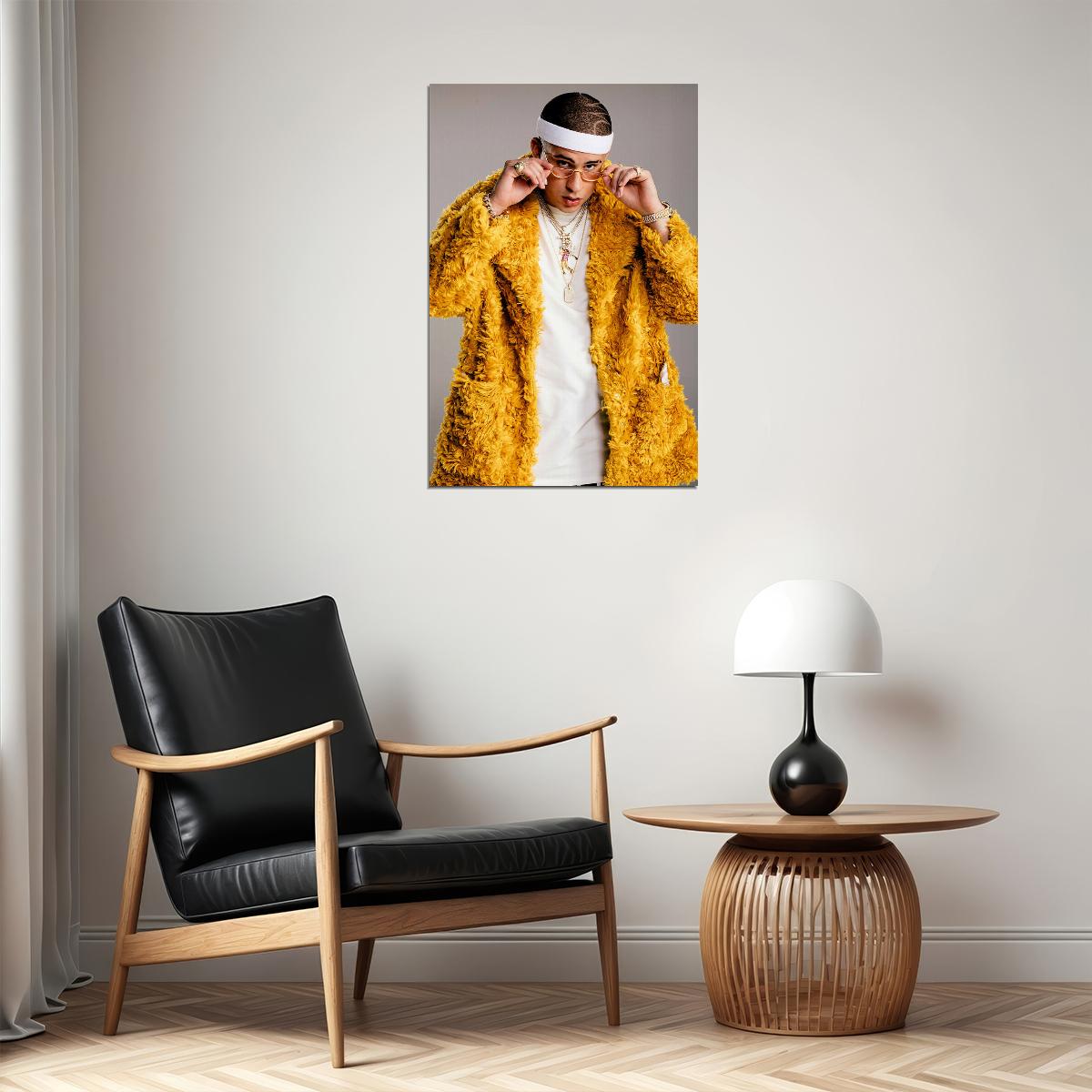 Bad Bunny 2018 Tour Trap Rap Music Singer Star Poster Wall Art Print Home Wall Decor - xonomax