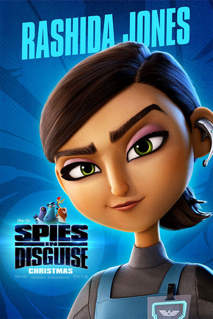 Spies In Disguise Will Smith 2019 Movie Animation Poster Wall Art Print Home Wall Decor - xonomax