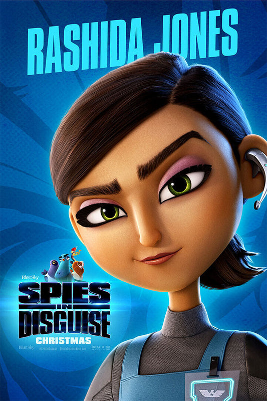 Spies In Disguise Will Smith 2019 Movie Animation Poster Wall Art Print Home Wall Decor