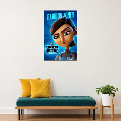 Spies In Disguise Will Smith 2019 Movie Animation Poster Wall Art Print Home Wall Decor - xonomax