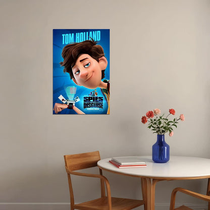 Spies In Disguise Will Smith 2019 Movie Animation Poster Wall Art Print Home Wall Decor - xonomax