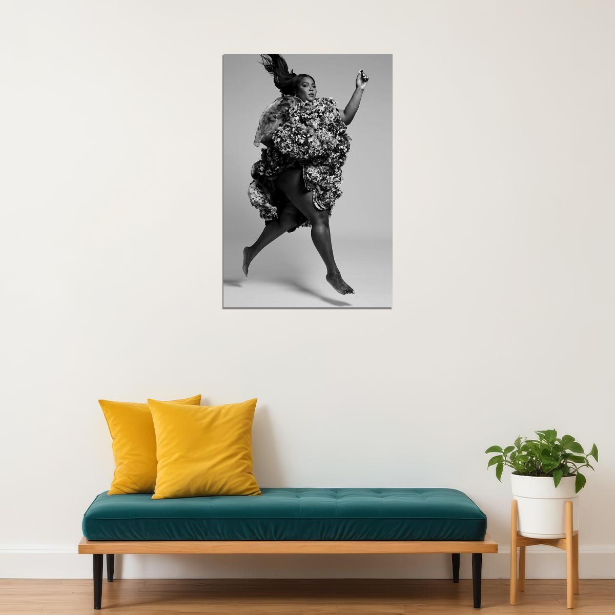 Lizzo Cuz Music 2019 Songwriter Poster Wall Art Print Home Wall Decor - xonomax