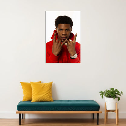 A Boogie Wit Da Hoodie Artist Mixtape Rap Music Album Poster Wall Art Print Home Wall Decor - xonomax