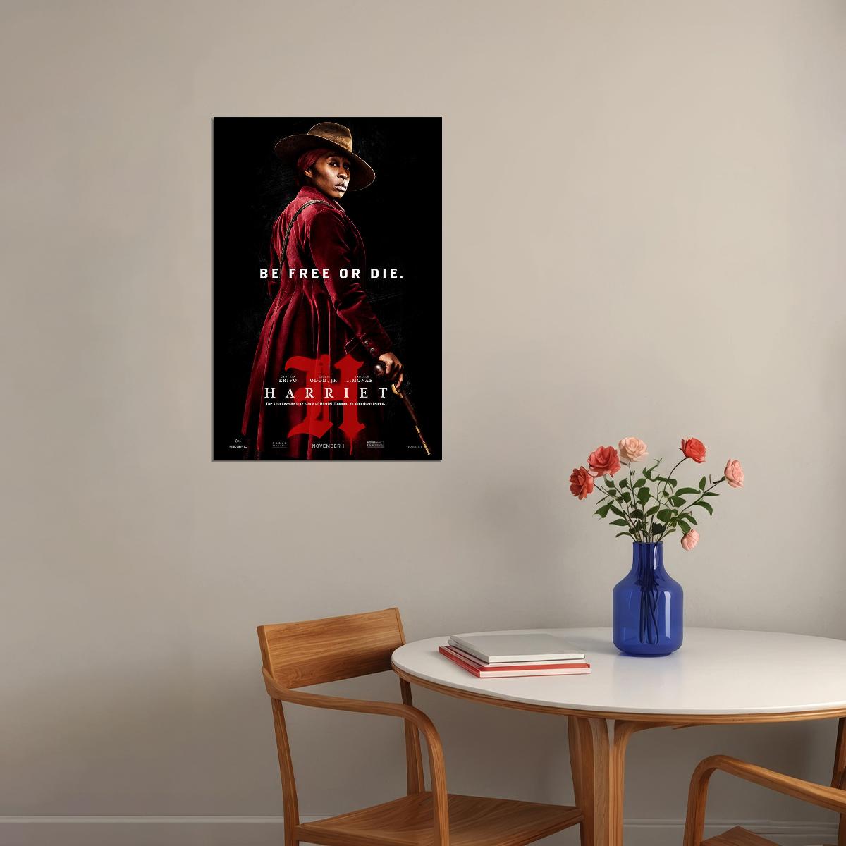Harriet 2019 Movie Kasi Lemmons Harriet Tubman Poster Wall Art Print Home Wall Decor - xonomax