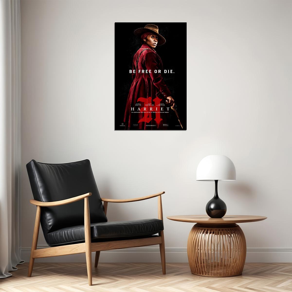Harriet 2019 Movie Kasi Lemmons Harriet Tubman Poster Wall Art Print Home Wall Decor - xonomax