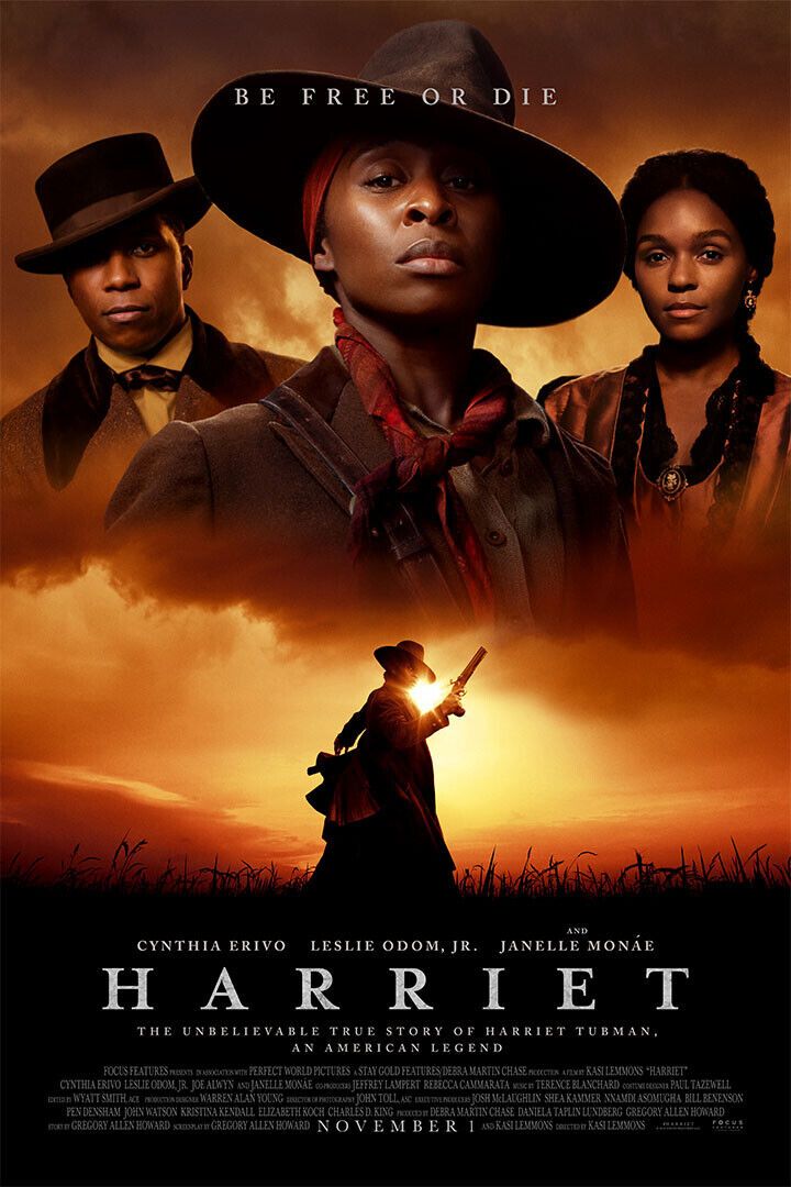 Harriet 2019 Movie Kasi Lemmons Harriet Tubman Poster Wall Art Print Home Wall Decor - xonomax