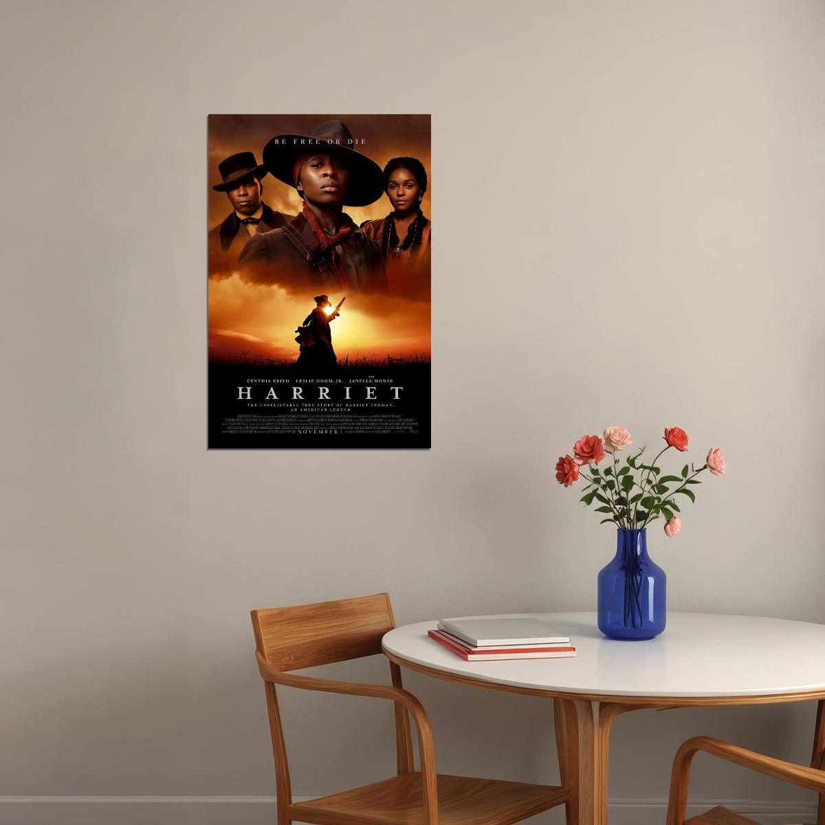 Harriet 2019 Movie Kasi Lemmons Harriet Tubman Poster Wall Art Print Home Wall Decor - xonomax