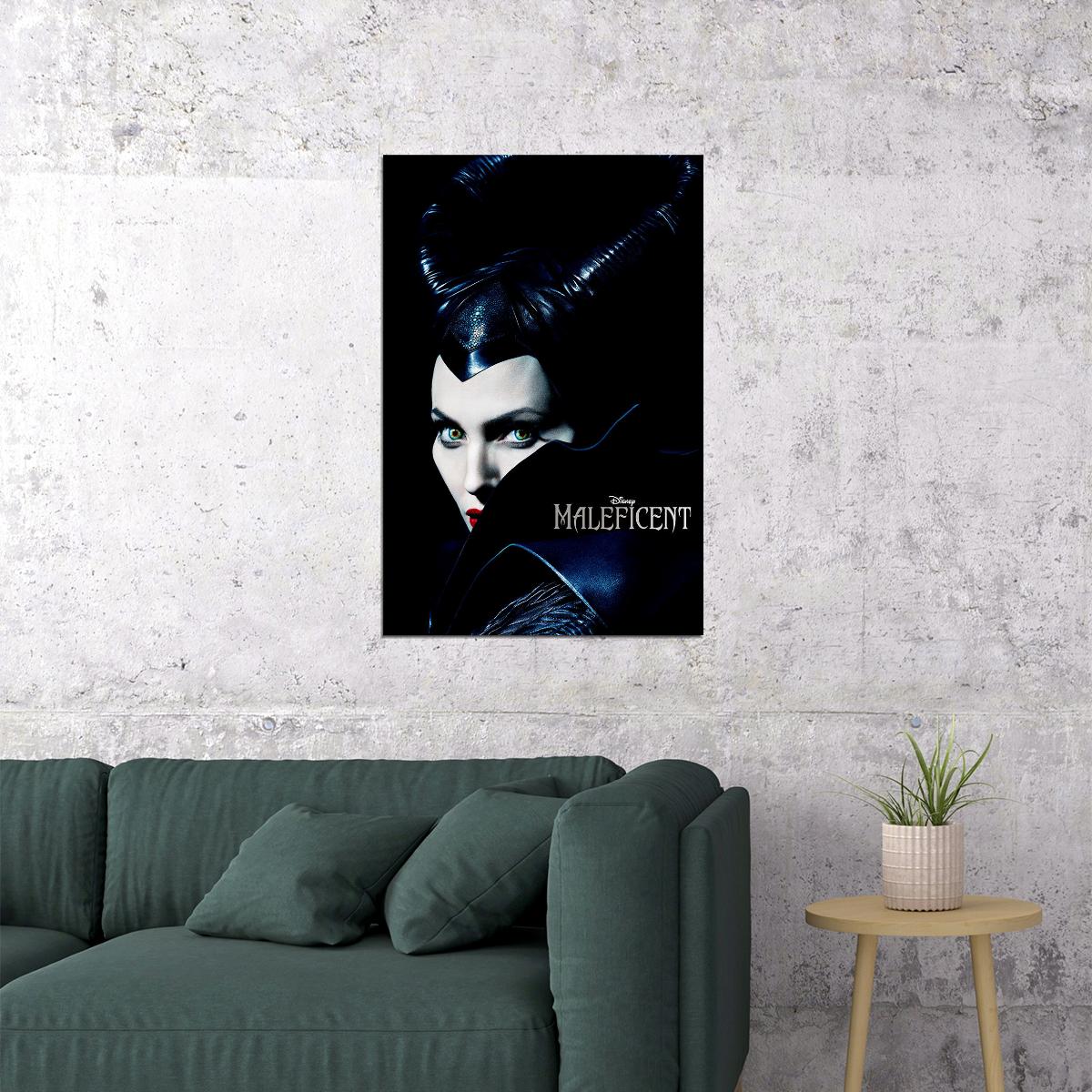 Maleficent Mistress Of Evil Movie 2020 Film Family Poster Wall Art Print Home Wall Decor - xonomax