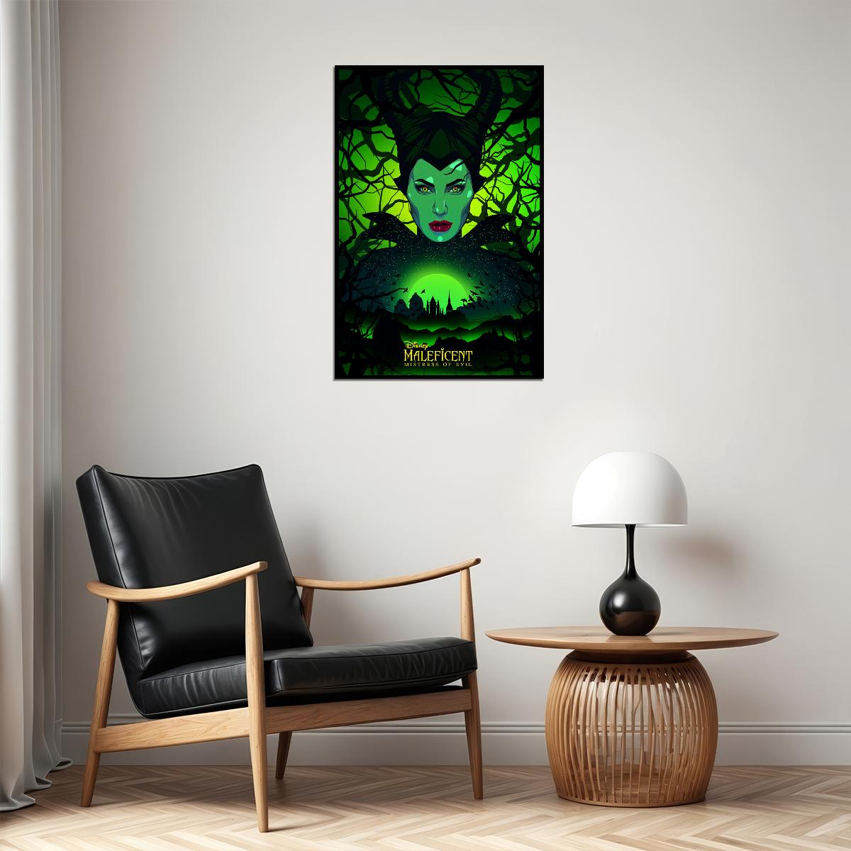 Maleficent Mistress Of Evil Movie 2020 Film Poster Wall Art Print Home Wall Decor - xonomax