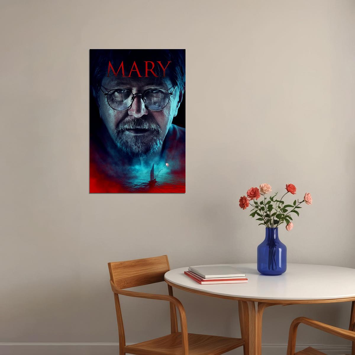 Mary Movie 2019 Gary Oldman Emily Mortimer Horror Poster Wall Art Print Home Wall Decor - xonomax