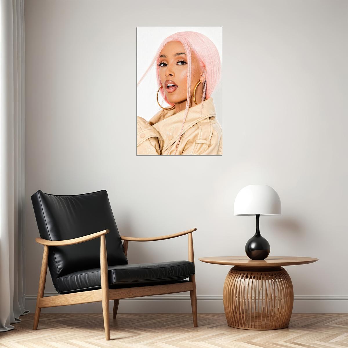 Doja Cat Hip Hop Rap Sexy Singer Star Songwriter Poster Wall Art Print Home Wall Decor - xonomax