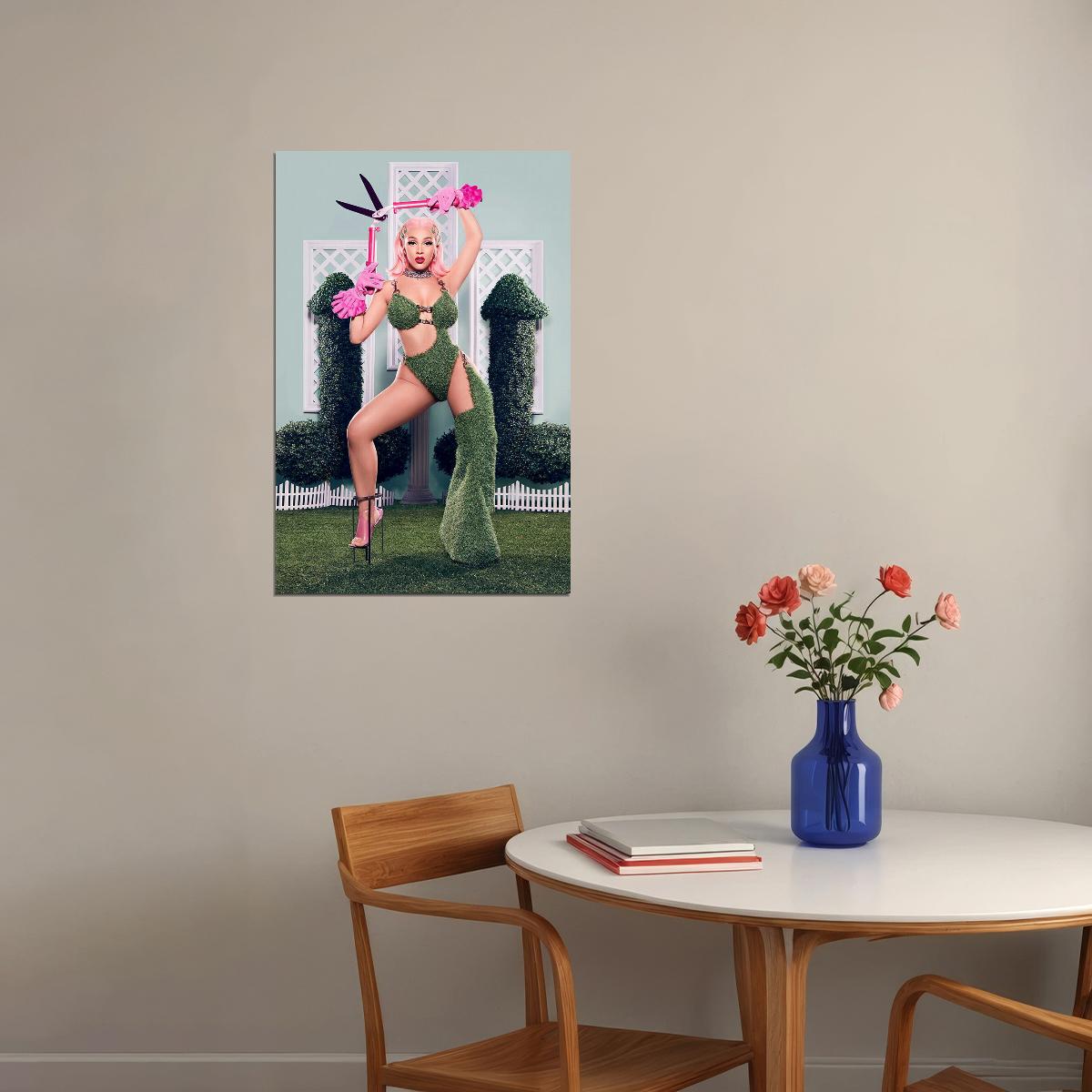 Doja Cat Hip Hop Rap Sexy Singer Star Poster Wall Art Print Home Wall Decor - xonomax
