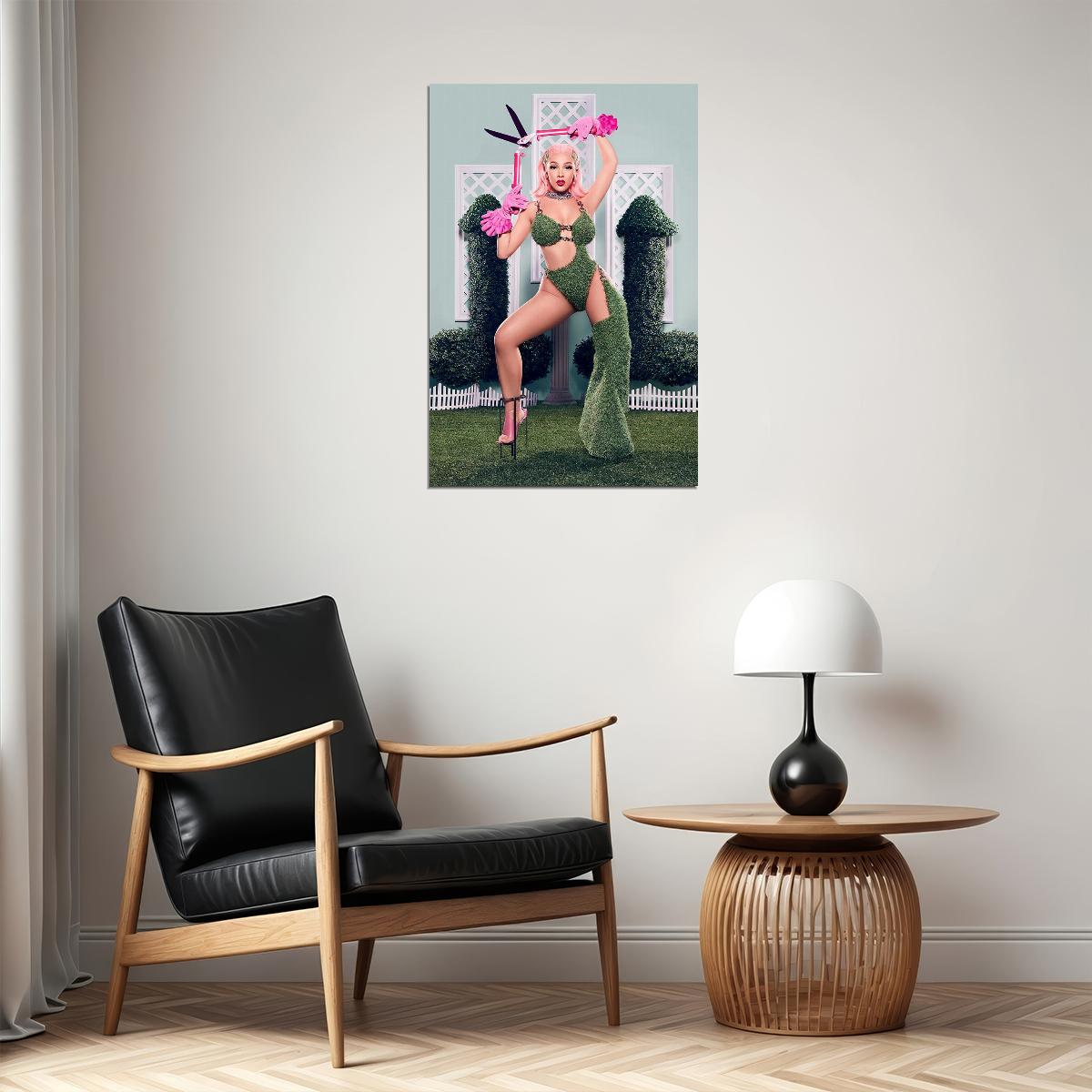 Doja Cat Hip Hop Rap Sexy Singer Star Poster Wall Art Print Home Wall Decor - xonomax