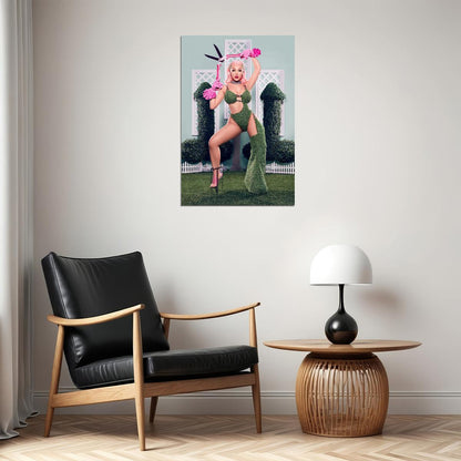Doja Cat Hip Hop Rap Sexy Singer Star Poster Wall Art Print Home Wall Decor - xonomax