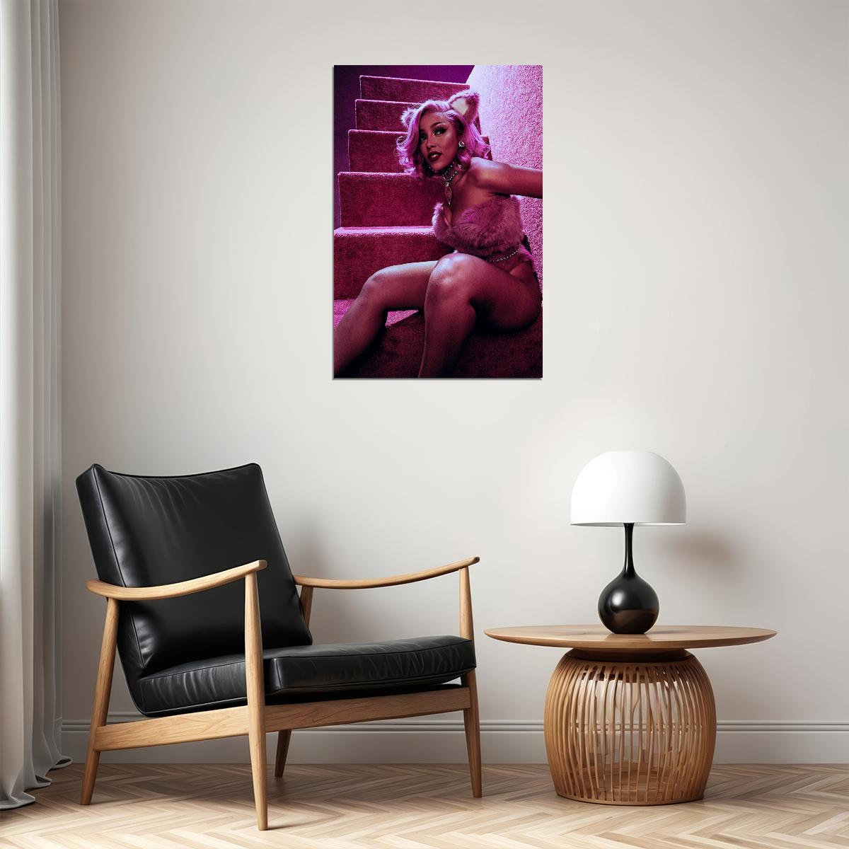 Doja Cat Hip Hop Rap Sexy Singer Star Rapper Poster Wall Art Print Home Wall Decor - xonomax