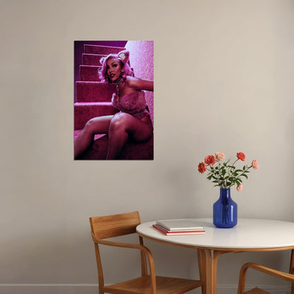 Doja Cat Hip Hop Rap Sexy Singer Star Rapper Poster Wall Art Print Home Wall Decor - xonomax