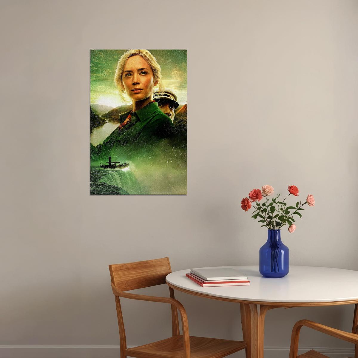 Jungle Cruise Movie 2020 Dwayne Johnson Adventure Poster Wall Art Print Home Wall Decor - xonomax