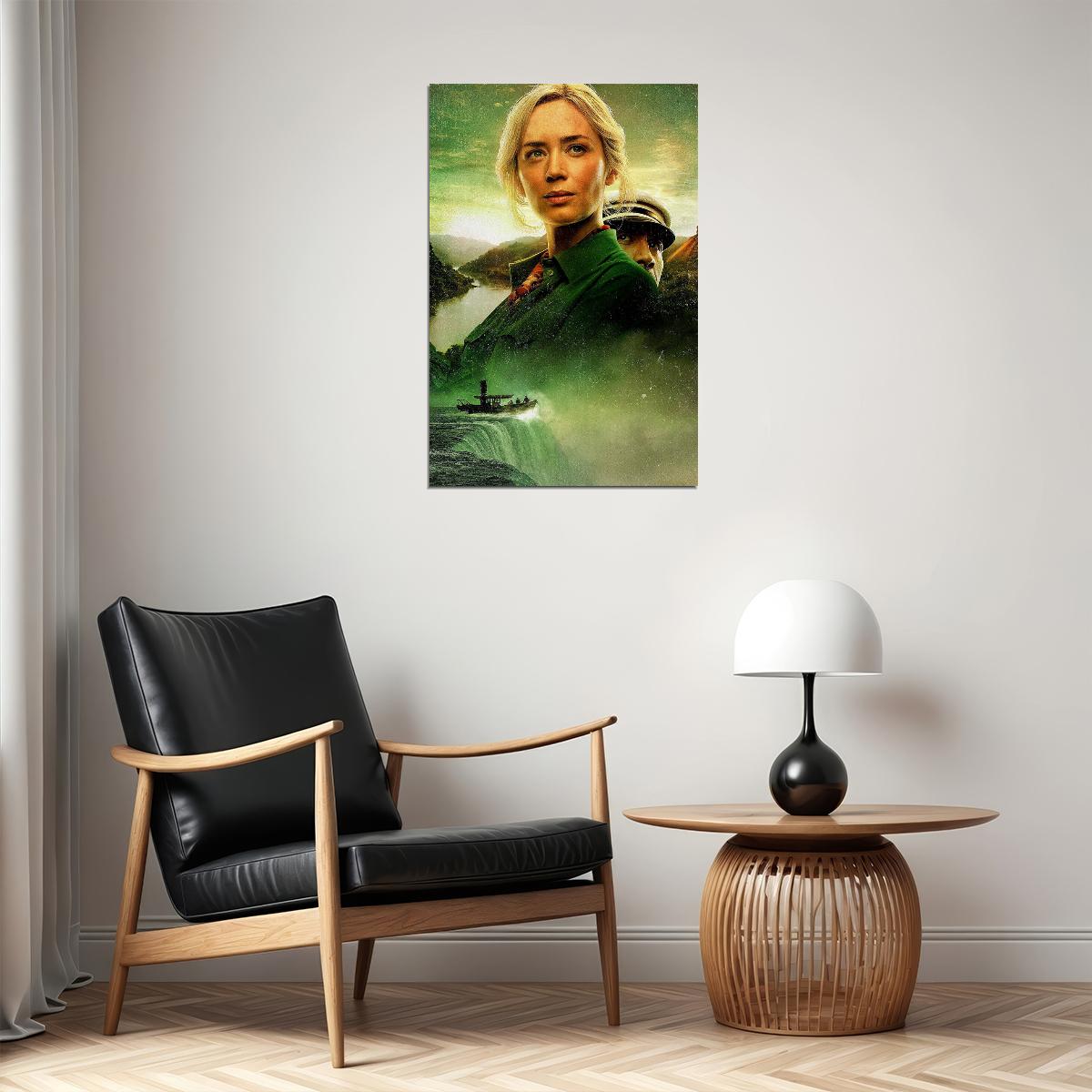 Jungle Cruise Movie 2020 Dwayne Johnson Adventure Poster Wall Art Print Home Wall Decor - xonomax