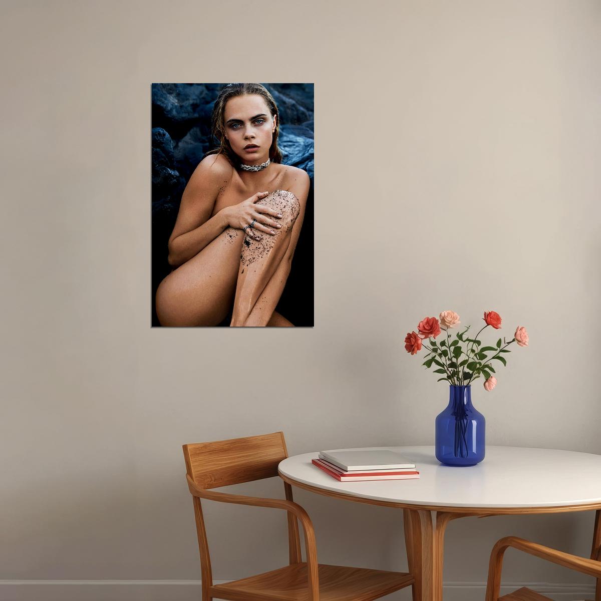 Cara Delevingne Hot Sexy Movie Star Actress Poster Wall Art Print Home Wall Decor - xonomax