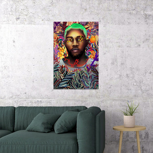 Frank Ocean Music Blonde Album Poster Wall Art Print Home Wall Decor - xonomax