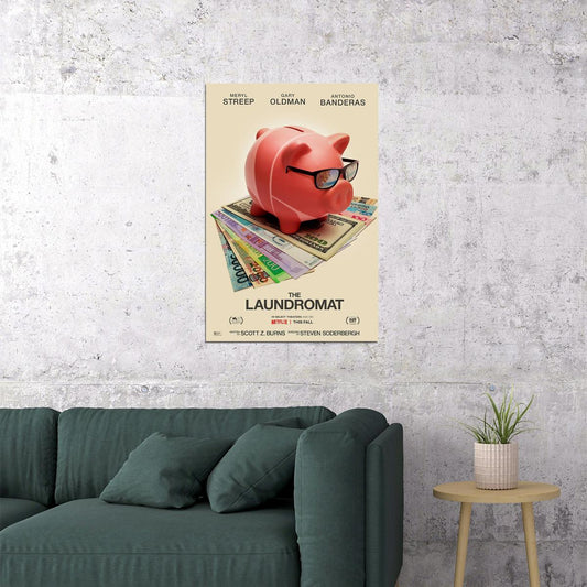 The Laundromat Movie Gary Oldman Melissa Rauch Poster Wall Art Print Home Wall Decor - xonomax