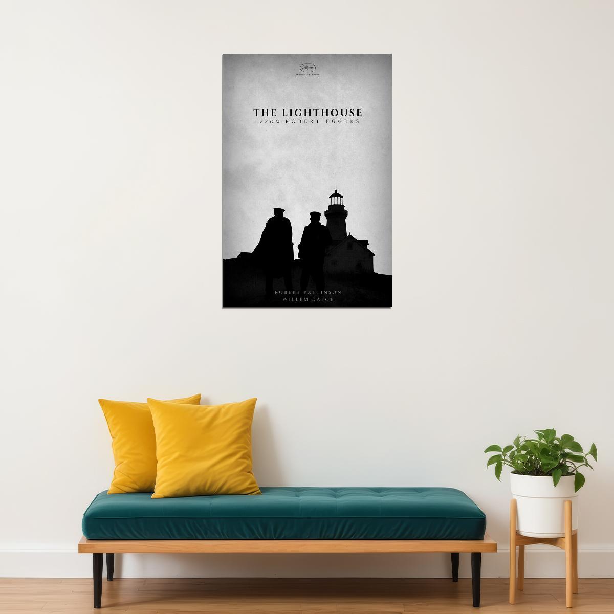 The Lighthouse Movie Robert Eggers Drama Fantasy Poster Wall Art Print Home Wall Decor - xonomax