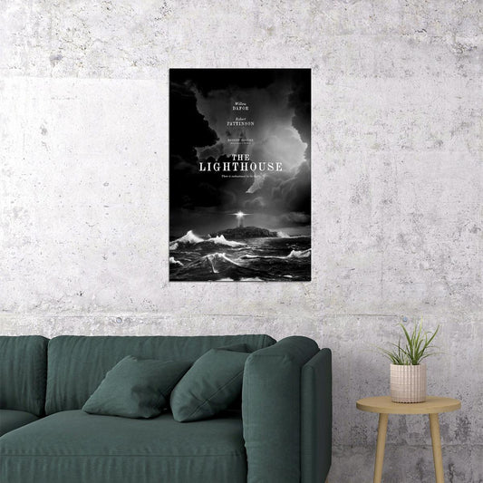 The Lighthouse Movie Robert Eggers Fantasy Action Poster Wall Art Print Home Wall Decor - xonomax